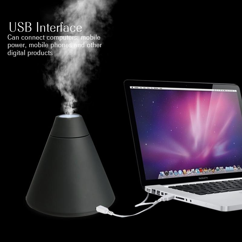 Volcano LED USB Ultrasonic Humidifier