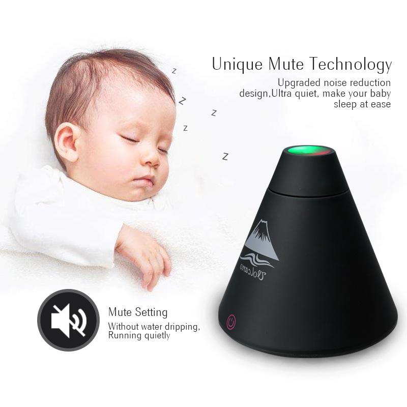 Volcano LED USB Ultrasonic Humidifier