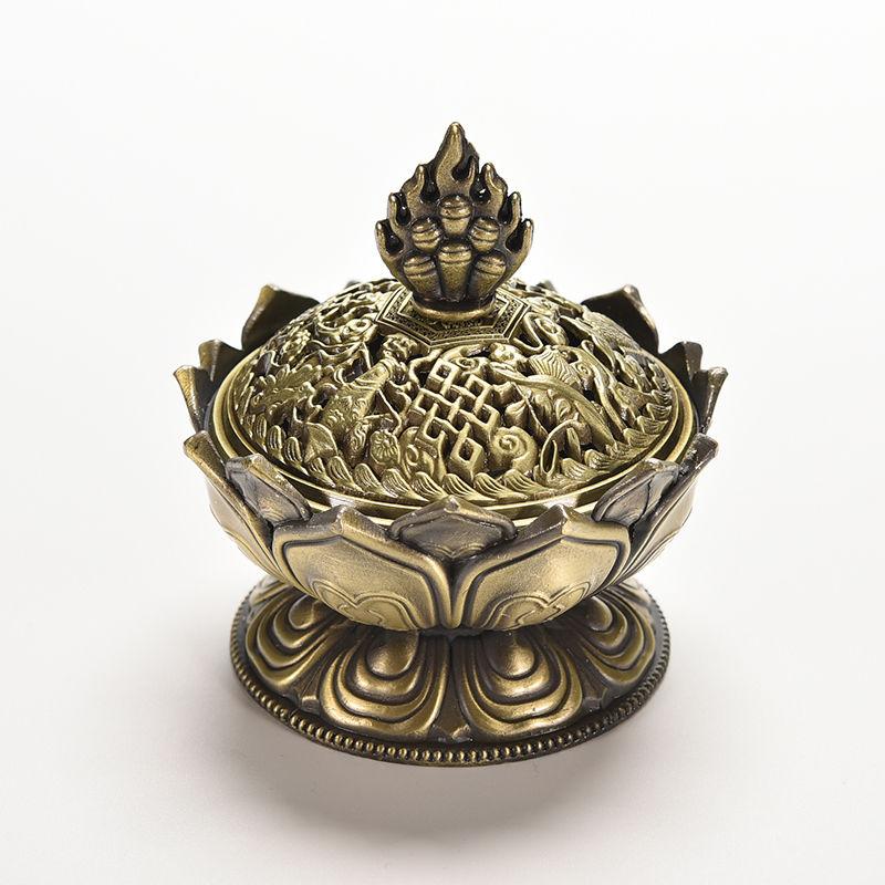 Romantic Tibetan Lotus Incense Burner