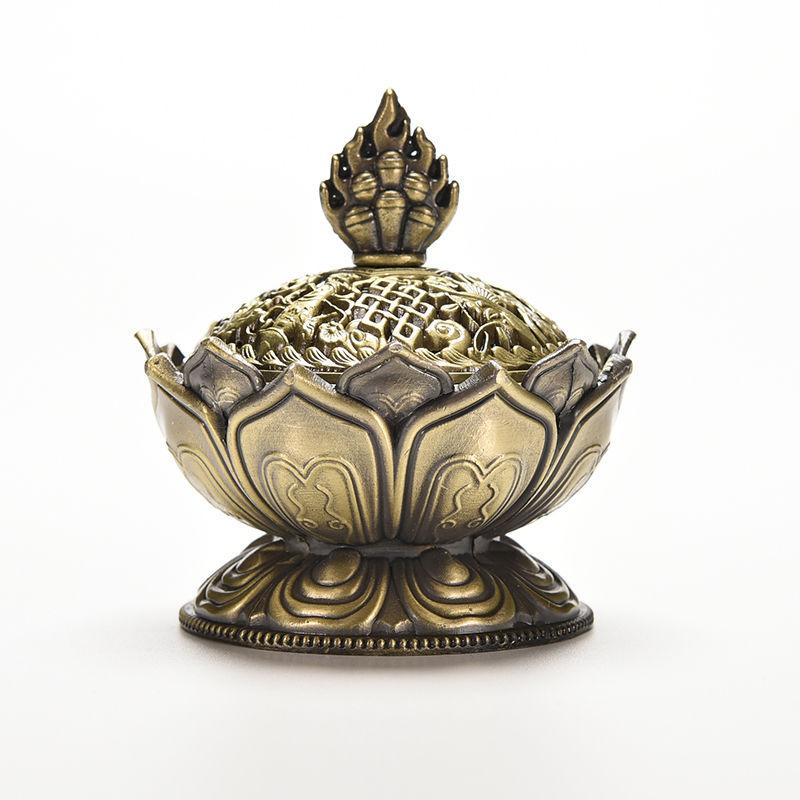 Romantic Tibetan Lotus Incense Burner