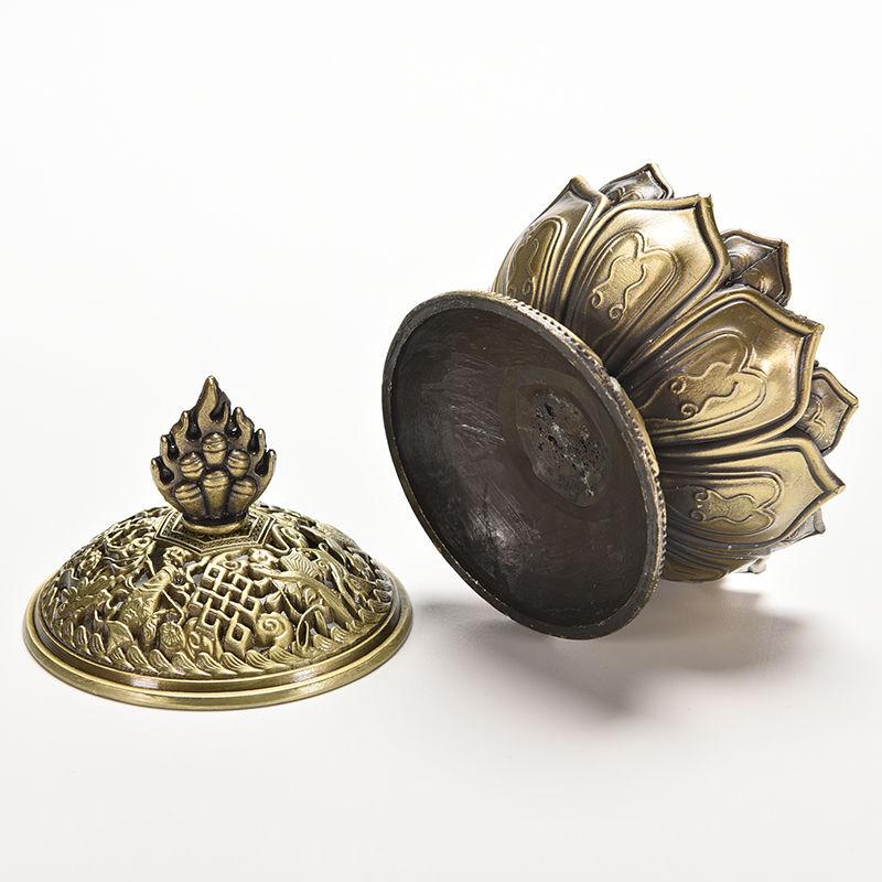Romantic Tibetan Lotus Incense Burner