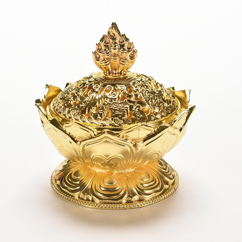 Romantic Tibetan Lotus Incense Burner